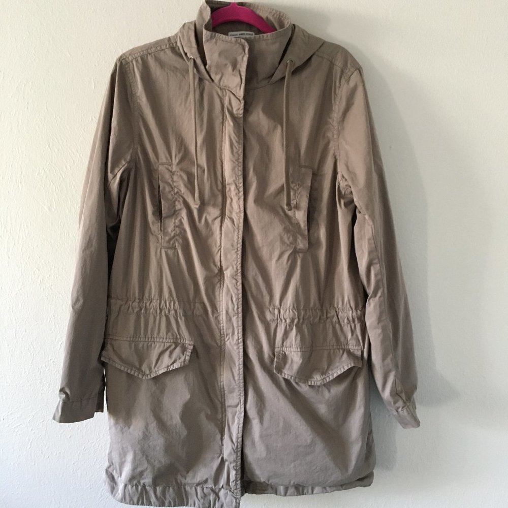 James Perse Khaki Utility Anorak Jacket M/L
